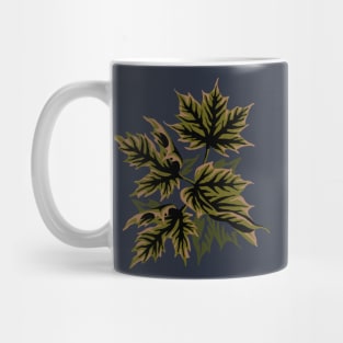 Leaves - Dull Green Mug